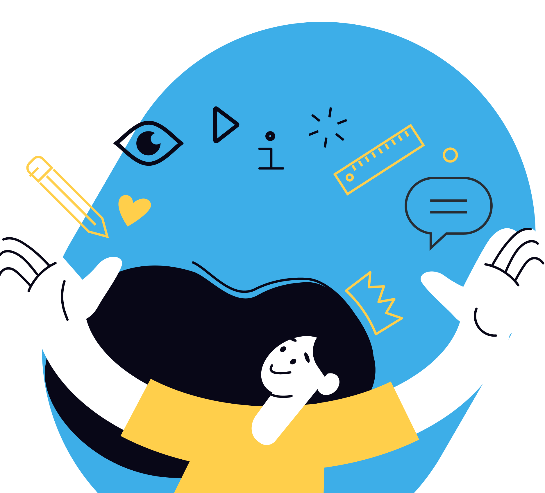 Global Education Illustration